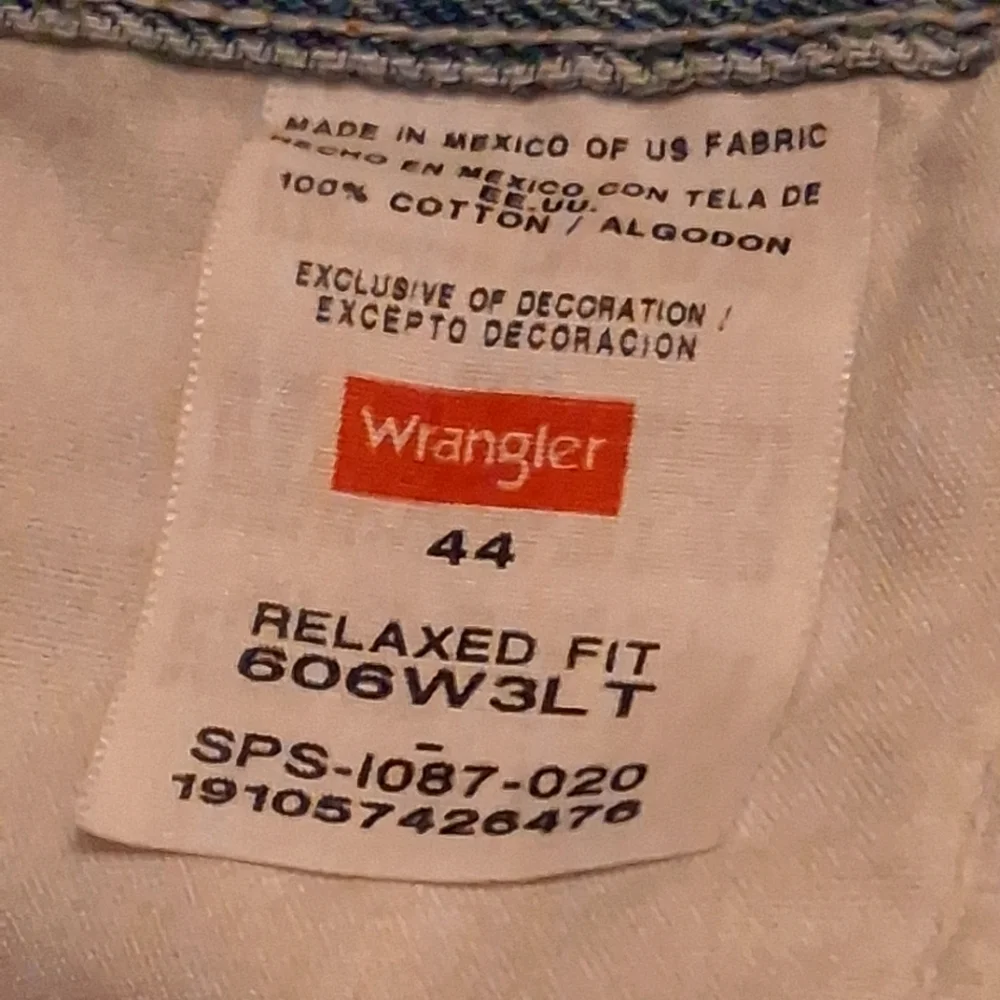 Wrangler Blue Jean Shorts Relaxed Fit - Picture 8 of 10